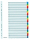 Przekładki kartonowe BANTEX MYLAR z kolor. indeksami z nadrukiem 1-31 569587