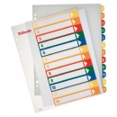 Przekładki plastikowe ESSELTE A4 z możliwością nadruku 1-12 kart 100214