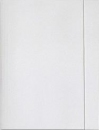 Teczka tekturowa DATURA A4 lakierowana z gumką 21236 biała