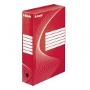 Pudło archiwizacyjne ESSELTE BOXY 80mm 128412 czerwone