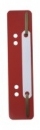 Paski - wąsy do skoroszytu DURABLE 6901-03 czerwone 250szt.